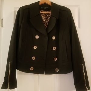 White House Black Market cropped jacket